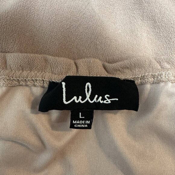 Lulus Romper L Barcelona Beauty Blush Pink Embroidered Floral Tassel Boho Beach - Picture 9 of 11